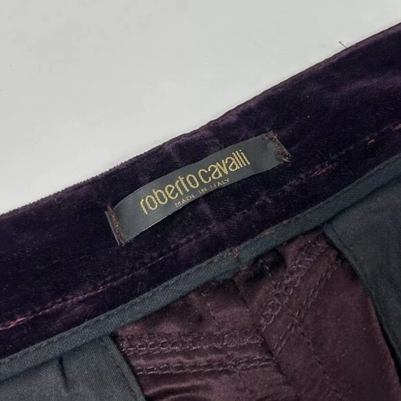 Roberto Cavalli Velvet Pants - Picture 6 of 8